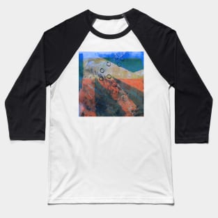 Mangrove Root Geometric Abstract Baseball T-Shirt